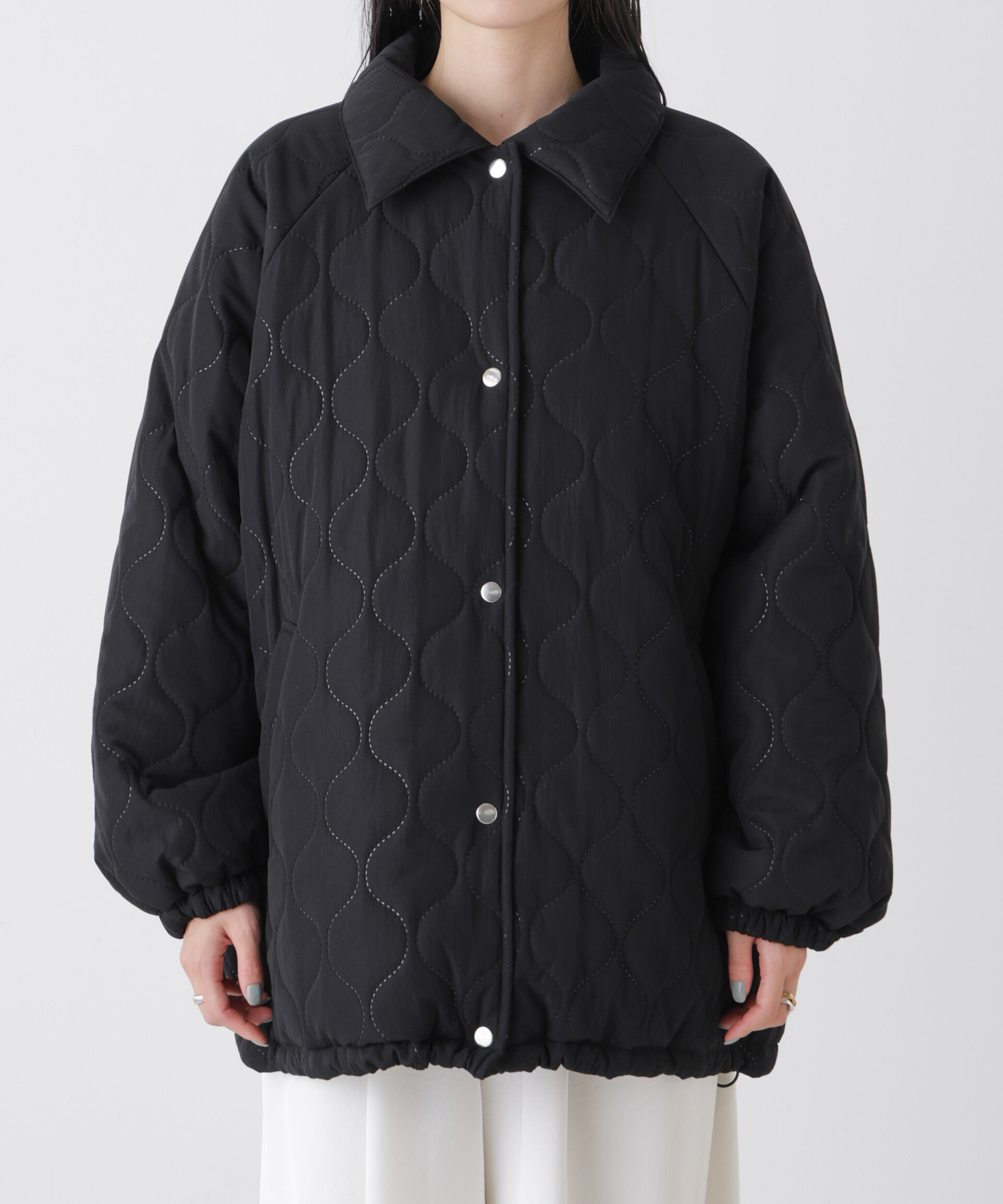 nano･universe「ひょうたんキルトラグランミドルコート」|その他|