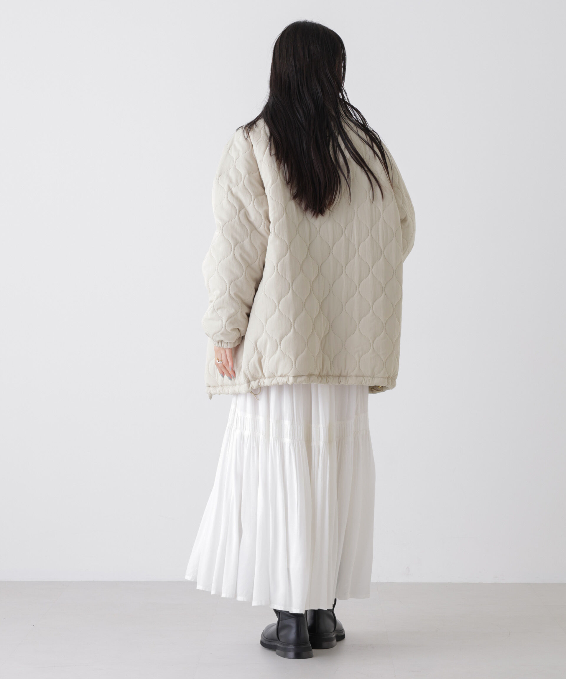 nano･universe「ひょうたんキルトラグランミドルコート」|その他|