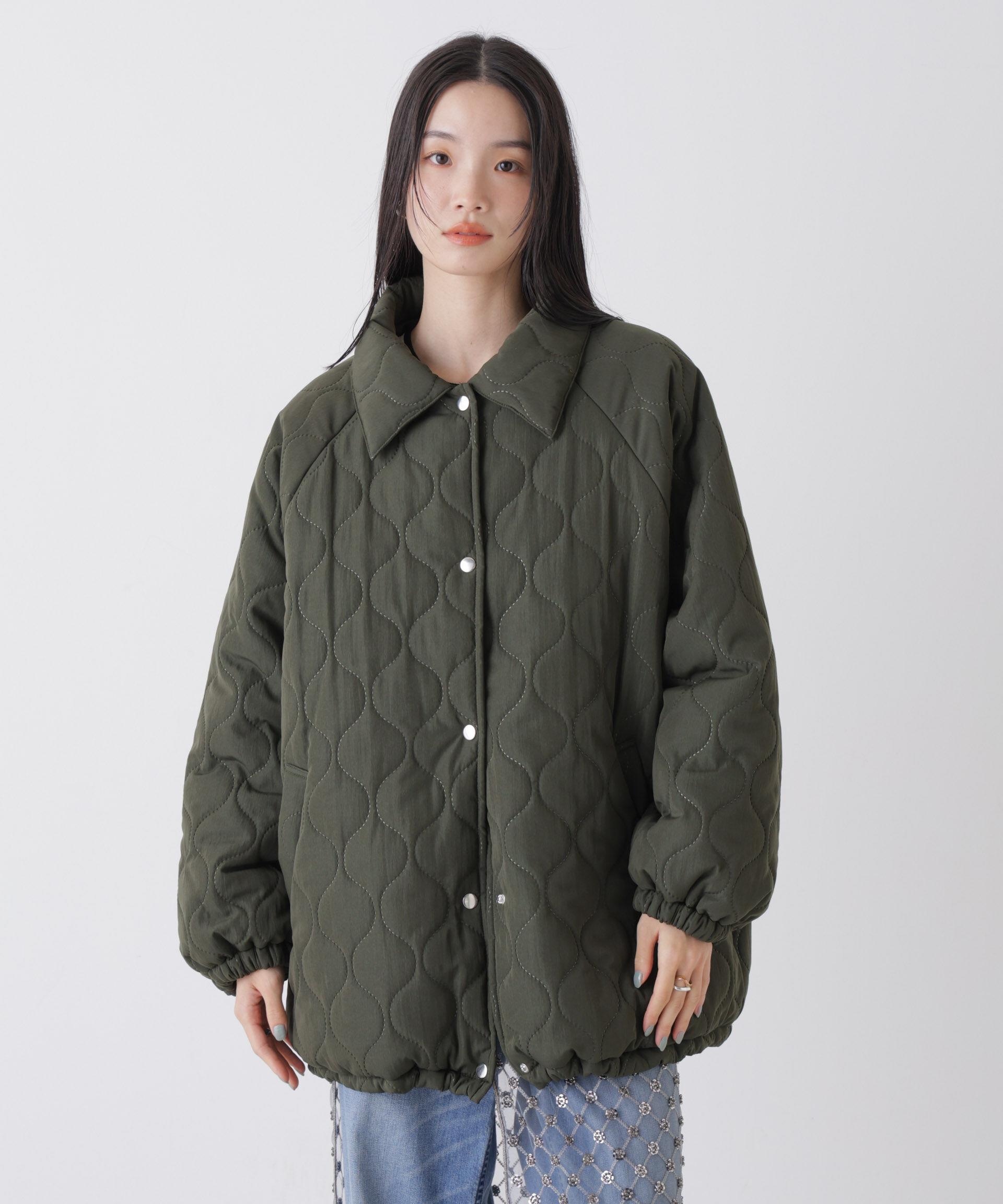 nano･universe「ひょうたんキルトラグランミドルコート」|その他|