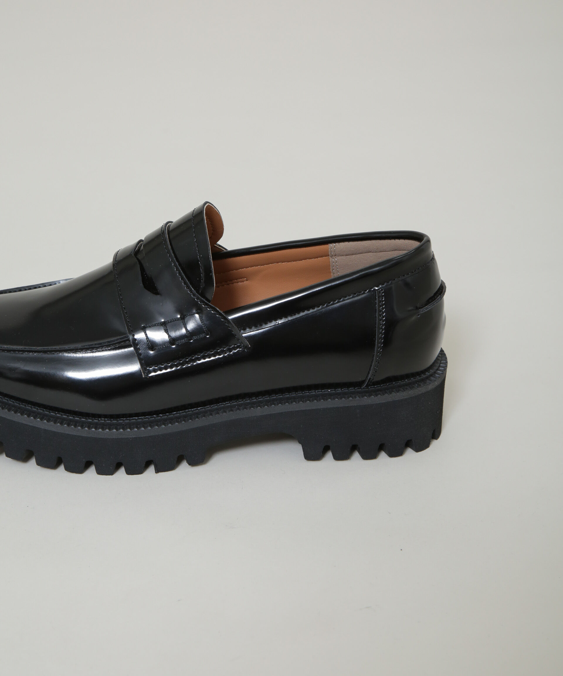 nano･universe「プラットフォームローファー」|ビジネス・ドレスシューズ|