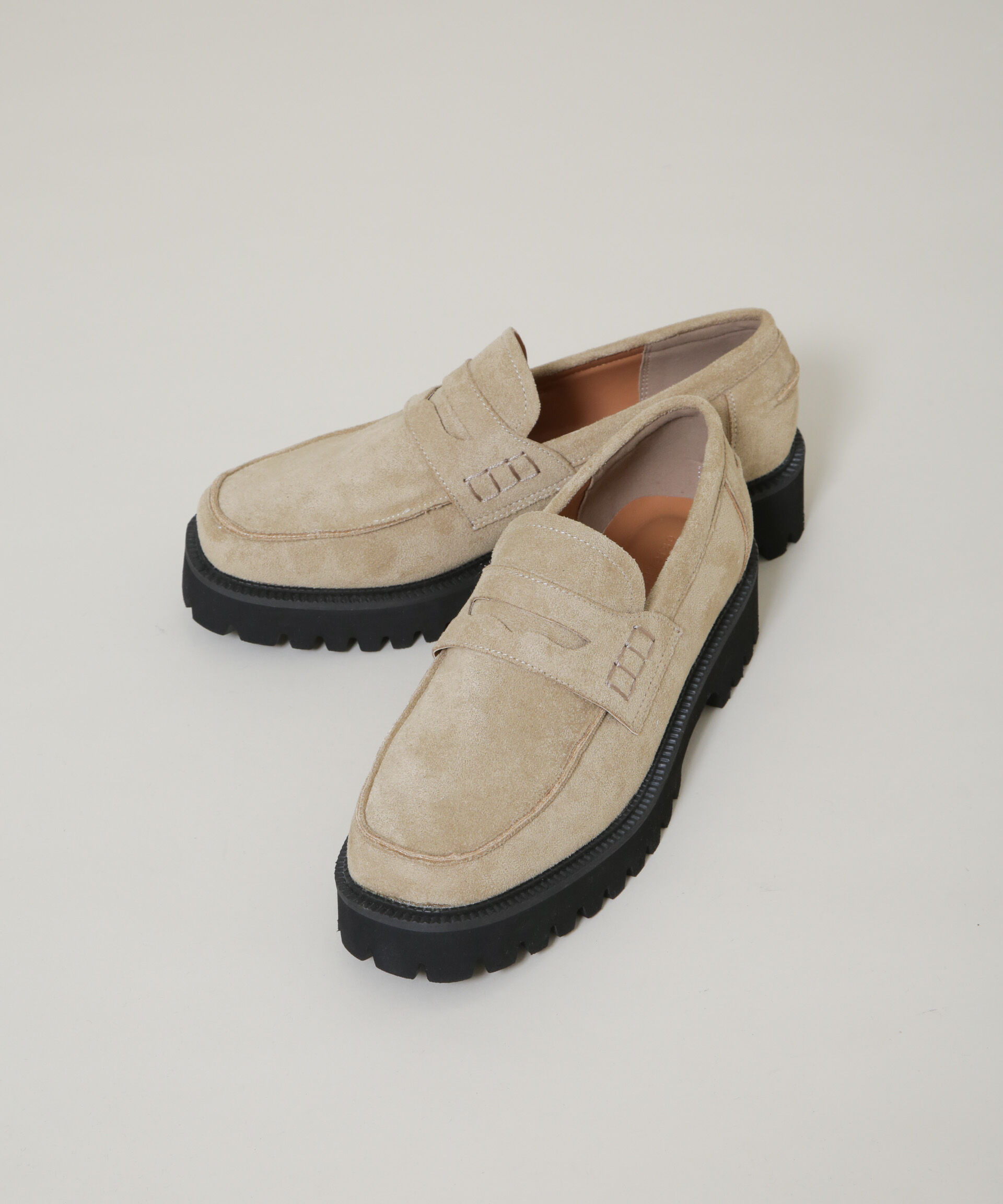 nano･universe「プラットフォームローファー」|ビジネス・ドレスシューズ|