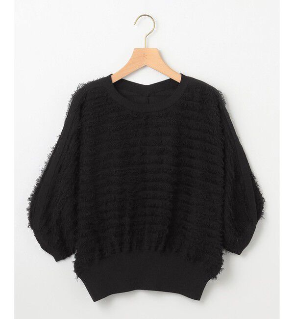 組曲「【WEB限定】カットジャガードドルマンスリーブ ニット」|ニット・セーター|