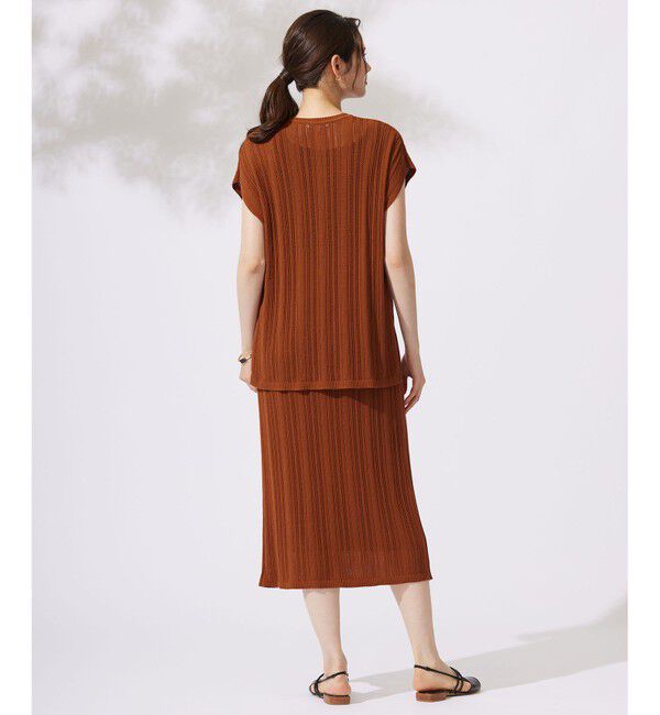 自由区「【カタログ掲載・セットアップ対応・洗える】シアーコイルプルオーバー ニット」|ニット・セーター|