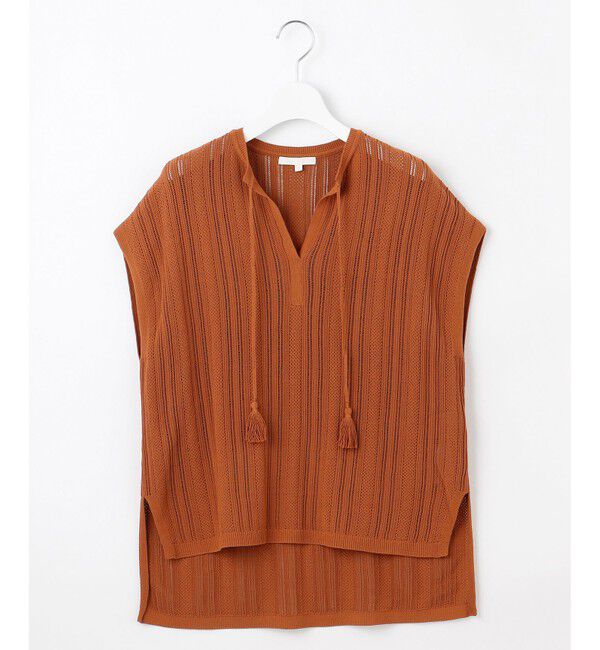 自由区「【カタログ掲載・セットアップ対応・洗える】シアーコイルプルオーバー ニット」|ニット・セーター|