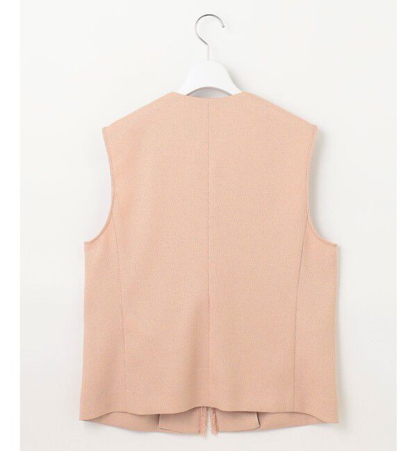 自由区「【カタログ掲載・セットアップ対応・接触冷感・UVカット・洗える】ライトバスケットクロス ジレ」|ベスト・ジレ|