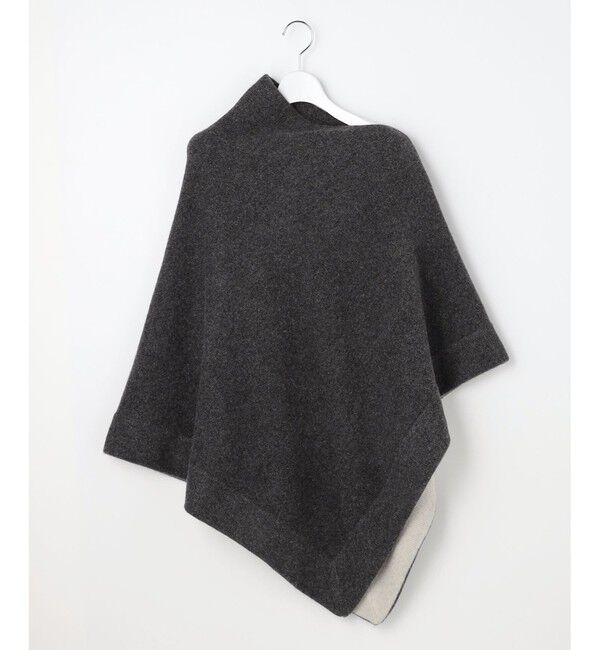 自由区「【カタログ掲載】ボイルドウール ポンチョ」|ポンチョ・ケープ|