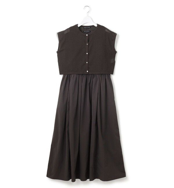 23区「【Oggi8月号掲載/洗える】ニットレイヤード ワンピース」|ワンピース|