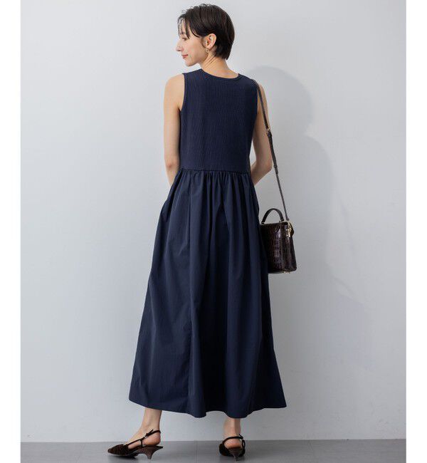 23区「【Oggi8月号掲載/洗える】ニットレイヤード ワンピース」|ワンピース|