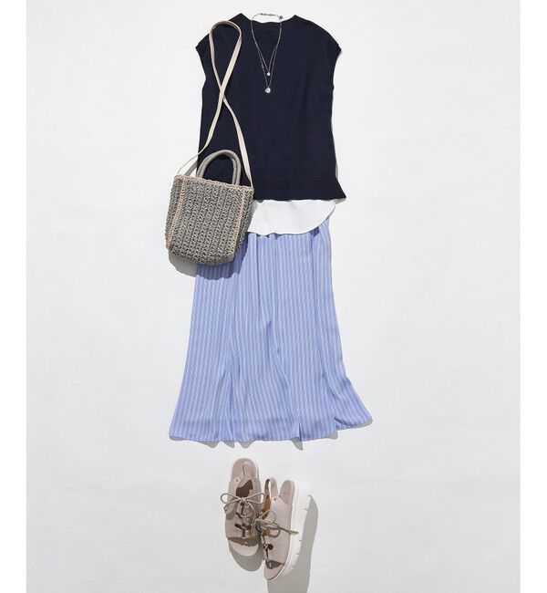 any SiS「【洗える】マーメイド フレアスカート」|スカート|