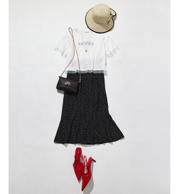 any SiS「【洗える】マーメイド フレアスカート」|スカート|