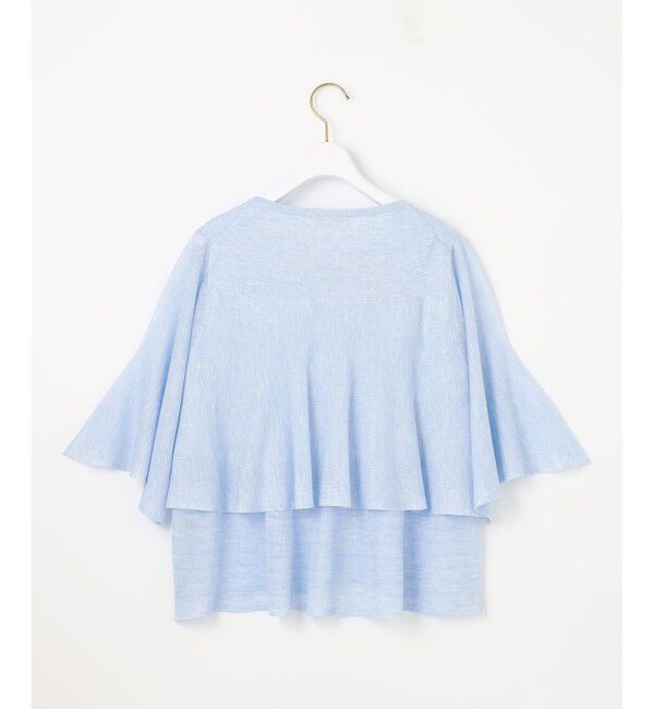 ANY SIS「【洗える】フリルシアー ニット」|ニット・セーター|