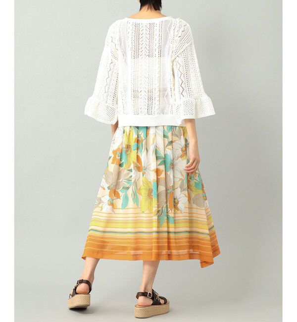  「メッシュレースニットトップ」|ニット・セーター|