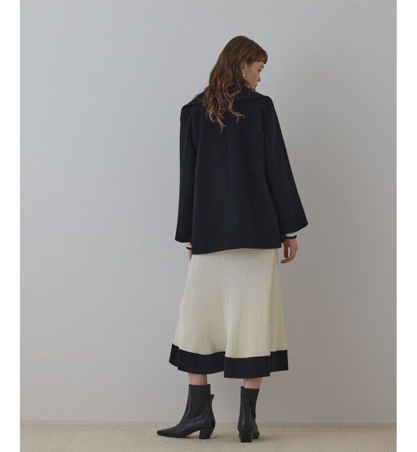 GRACE CONTINENTAL「ファーポケットピーコート」|ピーコート|