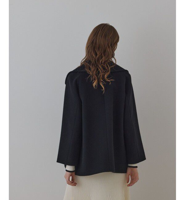 GRACE CONTINENTAL「ファーポケットピーコート」|ピーコート|