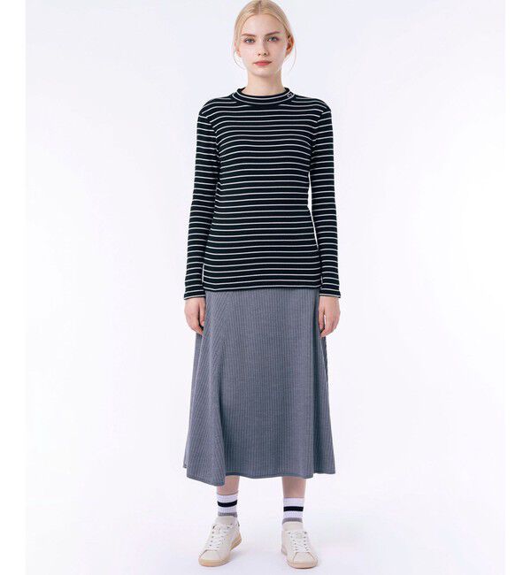 LACOSTE「モックネックロングスリーブTシャツ」|Tシャツ・カットソー|