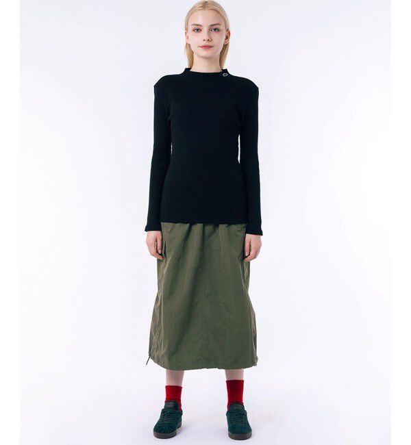 LACOSTE「モックネックロングスリーブTシャツ」|Tシャツ・カットソー|