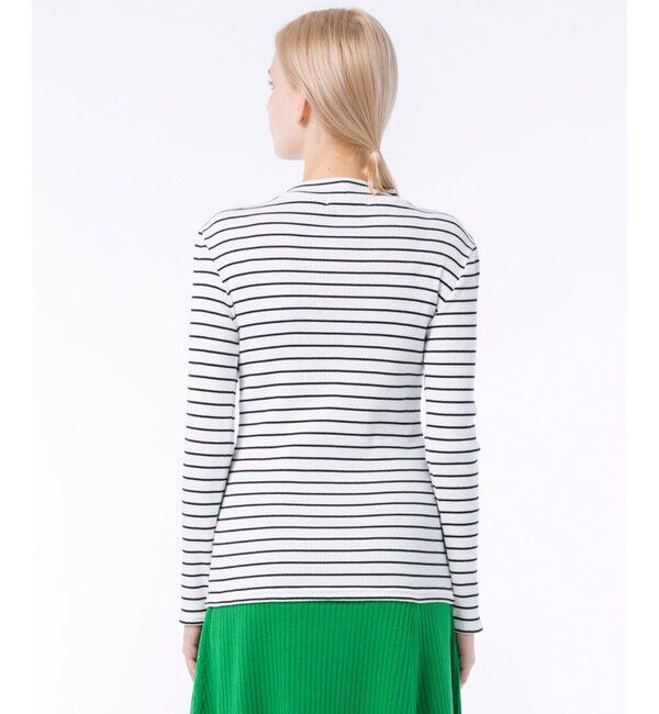 LACOSTE「モックネックロングスリーブTシャツ」|Tシャツ・カットソー|