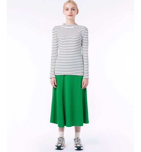 LACOSTE「モックネックロングスリーブTシャツ」|Tシャツ・カットソー|