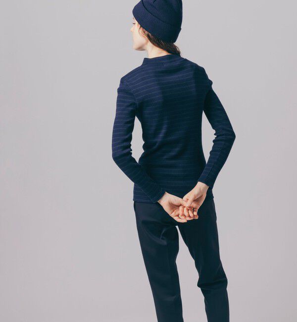 LACOSTE「モックネックロングスリーブTシャツ」|Tシャツ・カットソー|