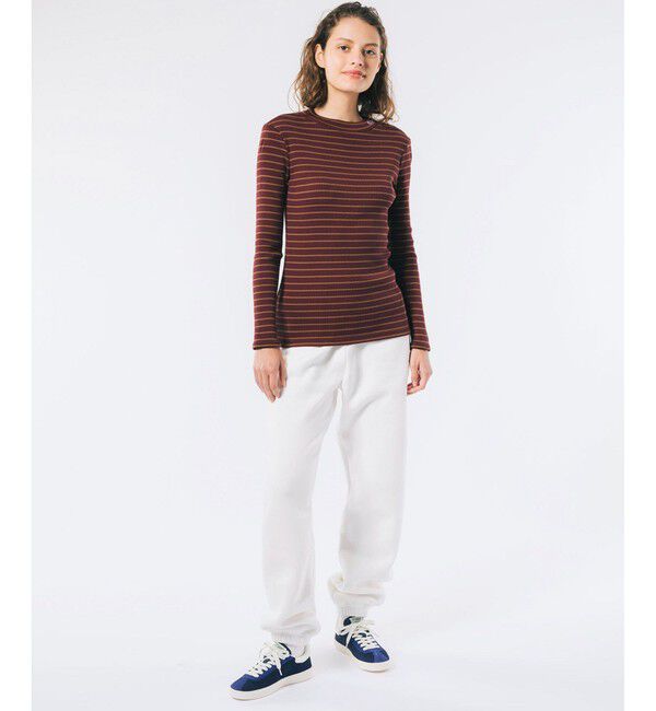 LACOSTE「モックネックロングスリーブTシャツ」|Tシャツ・カットソー|