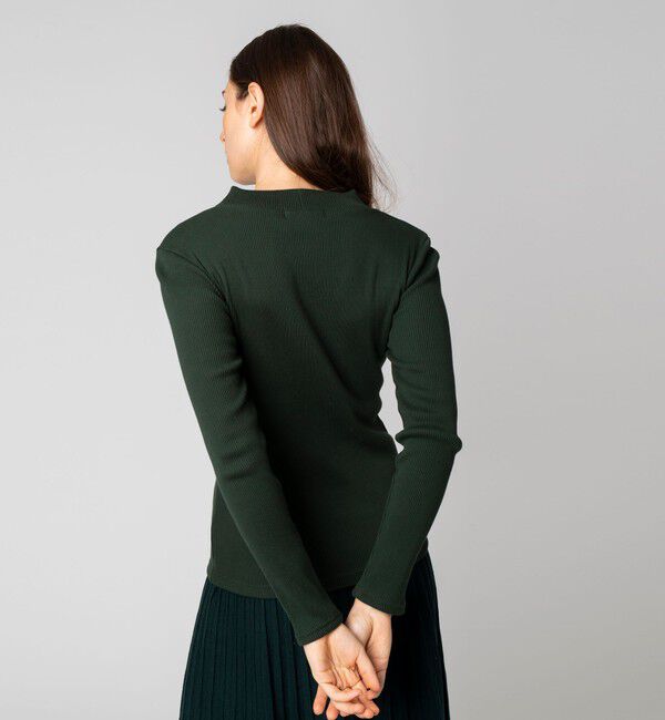 LACOSTE「モックネックロングスリーブTシャツ」|Tシャツ・カットソー|