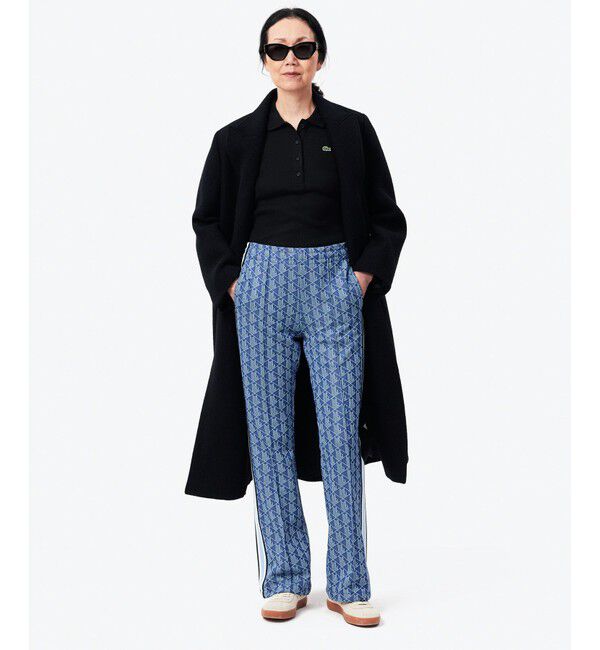 LACOSTE「モノグラムジャカードトラックパンツ / サイドラインパンツ / フレアパンツ」|その他|