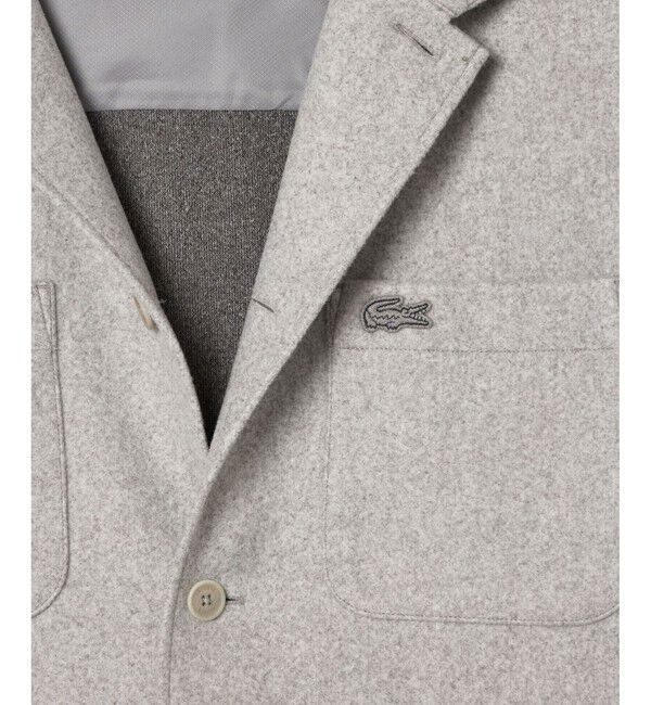 LACOSTE「テクニカルフランネルシャツ」|シャツ・ブラウス|