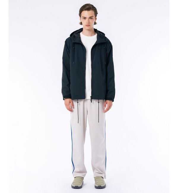 LACOSTE「撥水防風 ドロストコード フーデッド ナイロンブルゾン / マウンテンパーカー」|パーカー|