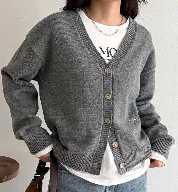 fredy emue「メッセージニットカーディガン」|カーディガン|