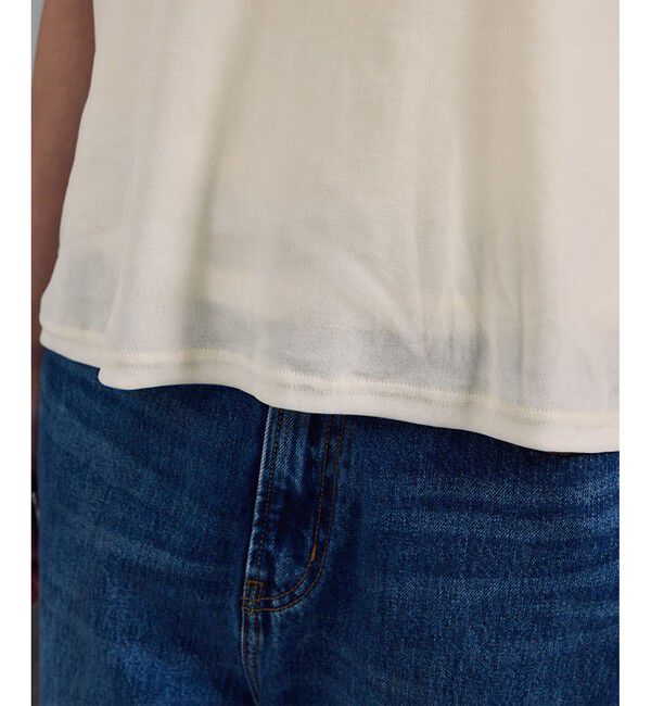 SALON adam et rope'「【WEB限定】マルチウェイベロアタッチレイヤードプルオーバー」|Tシャツ・カットソー|