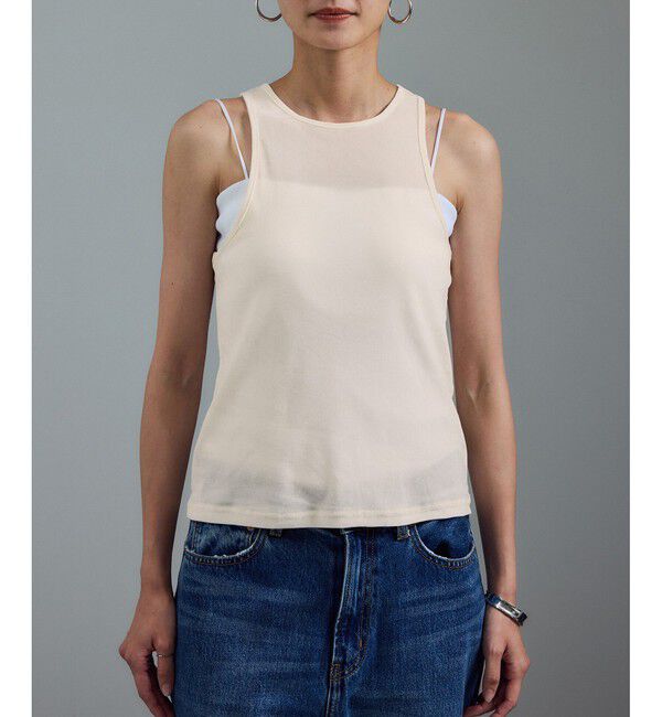 SALON adam et rope'「【WEB限定】マルチウェイベロアタッチレイヤードプルオーバー」|Tシャツ・カットソー|