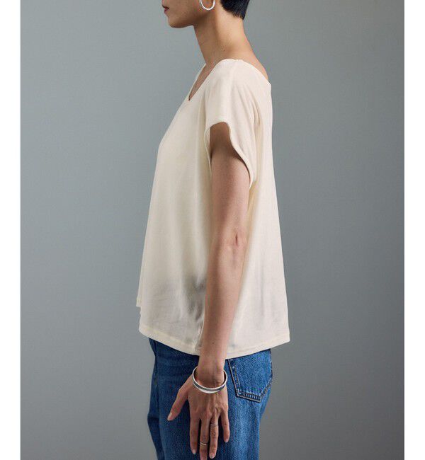 SALON adam et rope'「【WEB限定】マルチウェイベロアタッチレイヤードプルオーバー」|Tシャツ・カットソー|