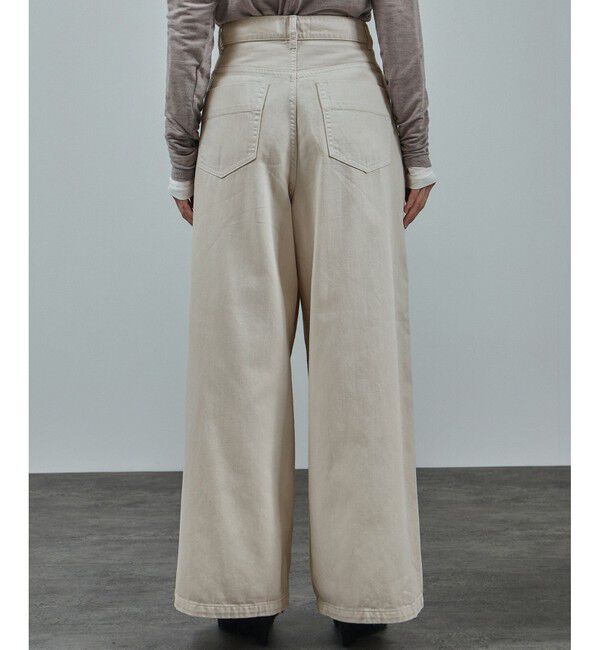 SALON adam et rope'「ブロークンツイル デニムパンツ」|デニム|