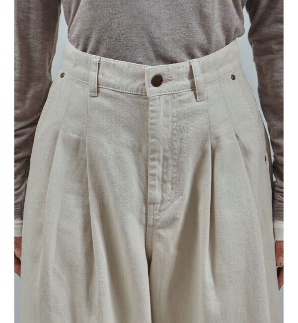 SALON adam et rope'「ブロークンツイル デニムパンツ」|デニム|