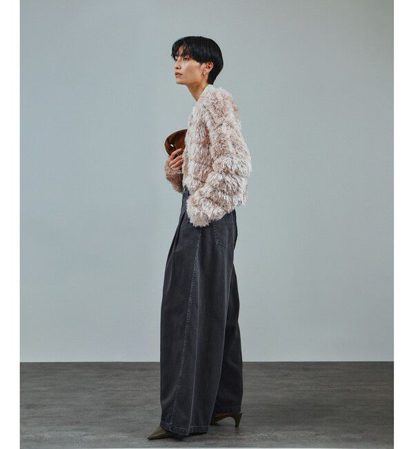 SALON adam et rope'「ブロークンツイル デニムパンツ」|デニム|