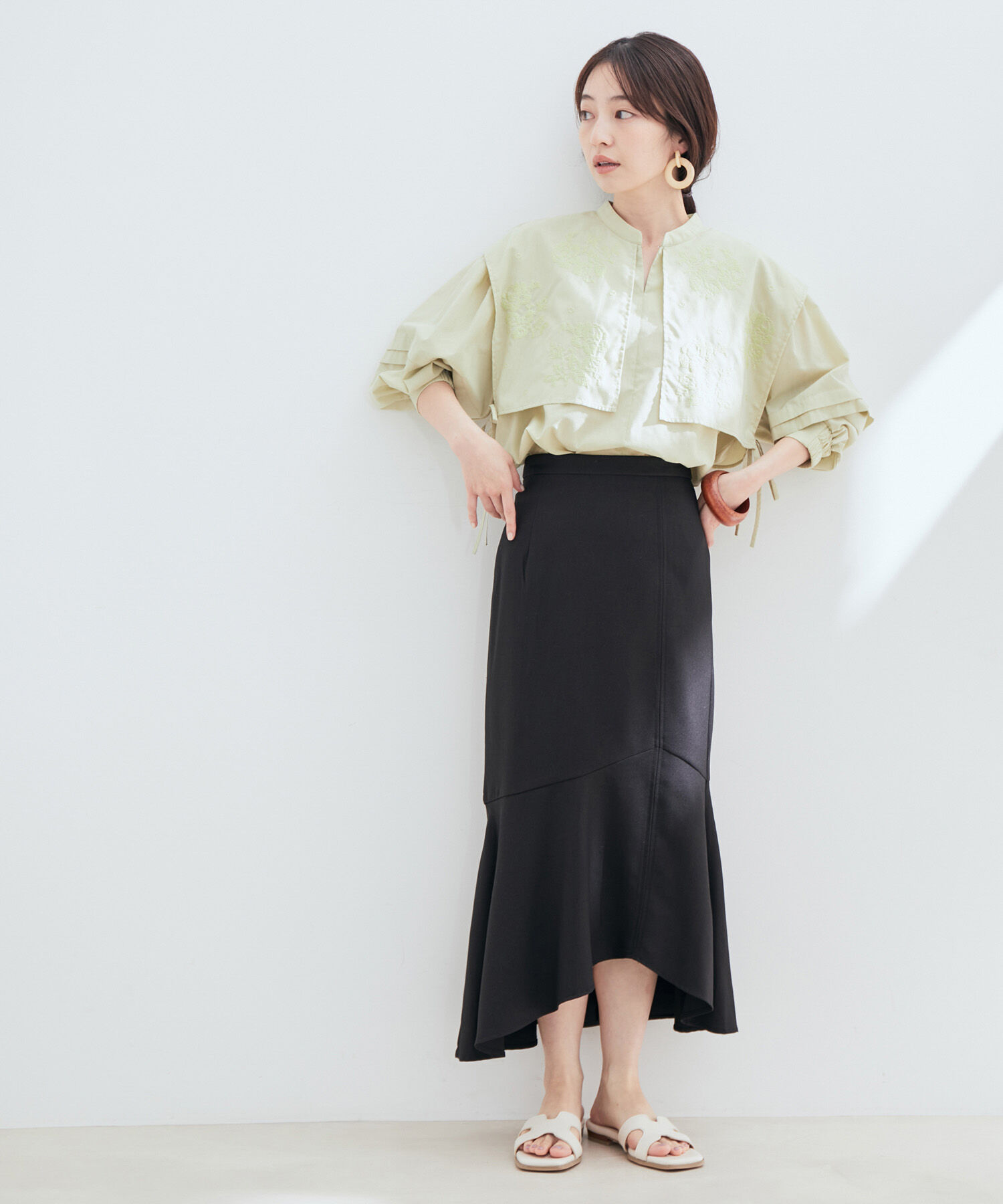 VIS「カルゼマーメイドスカート」|スカート|