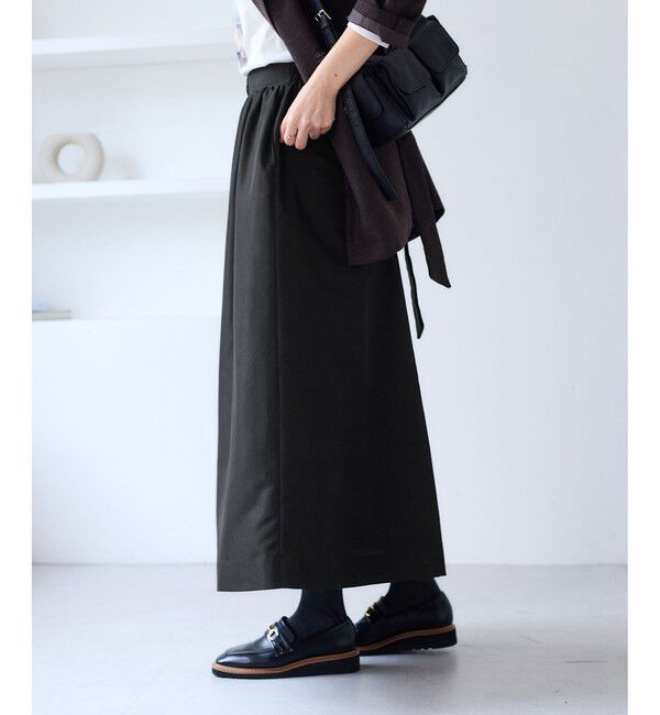 VIS「【WEB限定】フロントボタンフレアスカート」|スカート|