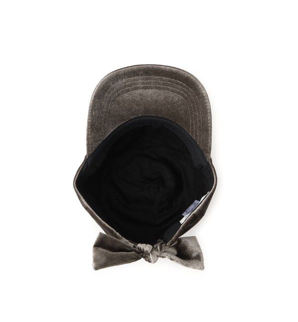 VIS「バックリボンベロアキャップ」|キャップ・キャスケット|