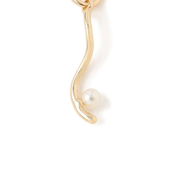 VIS「2WAYスウィングラインパールイヤーカフ」|イヤリング|