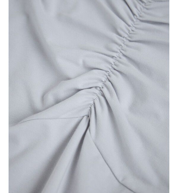 VIS「シャーリングギャザーカットソー」|Tシャツ・カットソー|