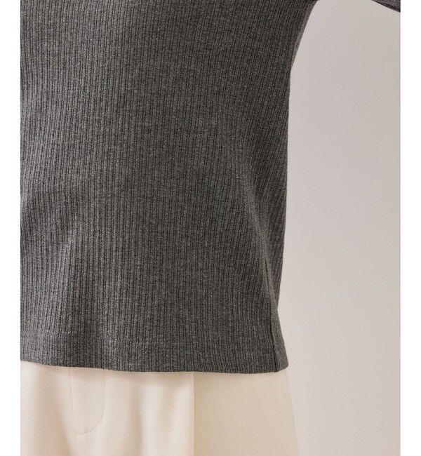 VIS「バイカラーポロ襟カットソー/イージーケア」|Tシャツ・カットソー|