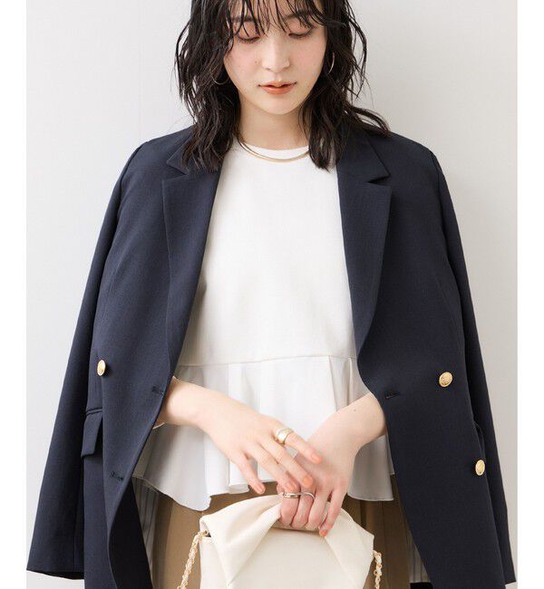 VIS「イレギュラーヘムペプラムカットソープルオーバー」|Tシャツ・カットソー|