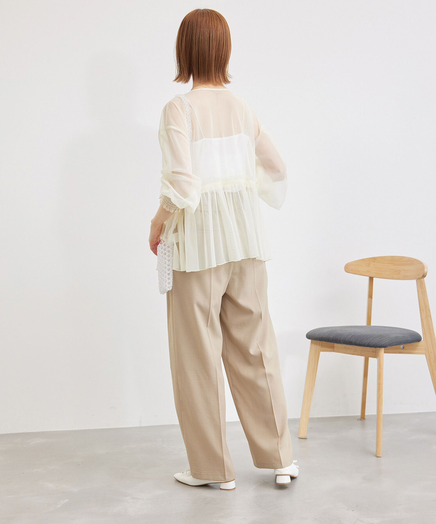 Rope&rsquo;Picnic「チュールカシュクールカーディガン」|カーディガン|