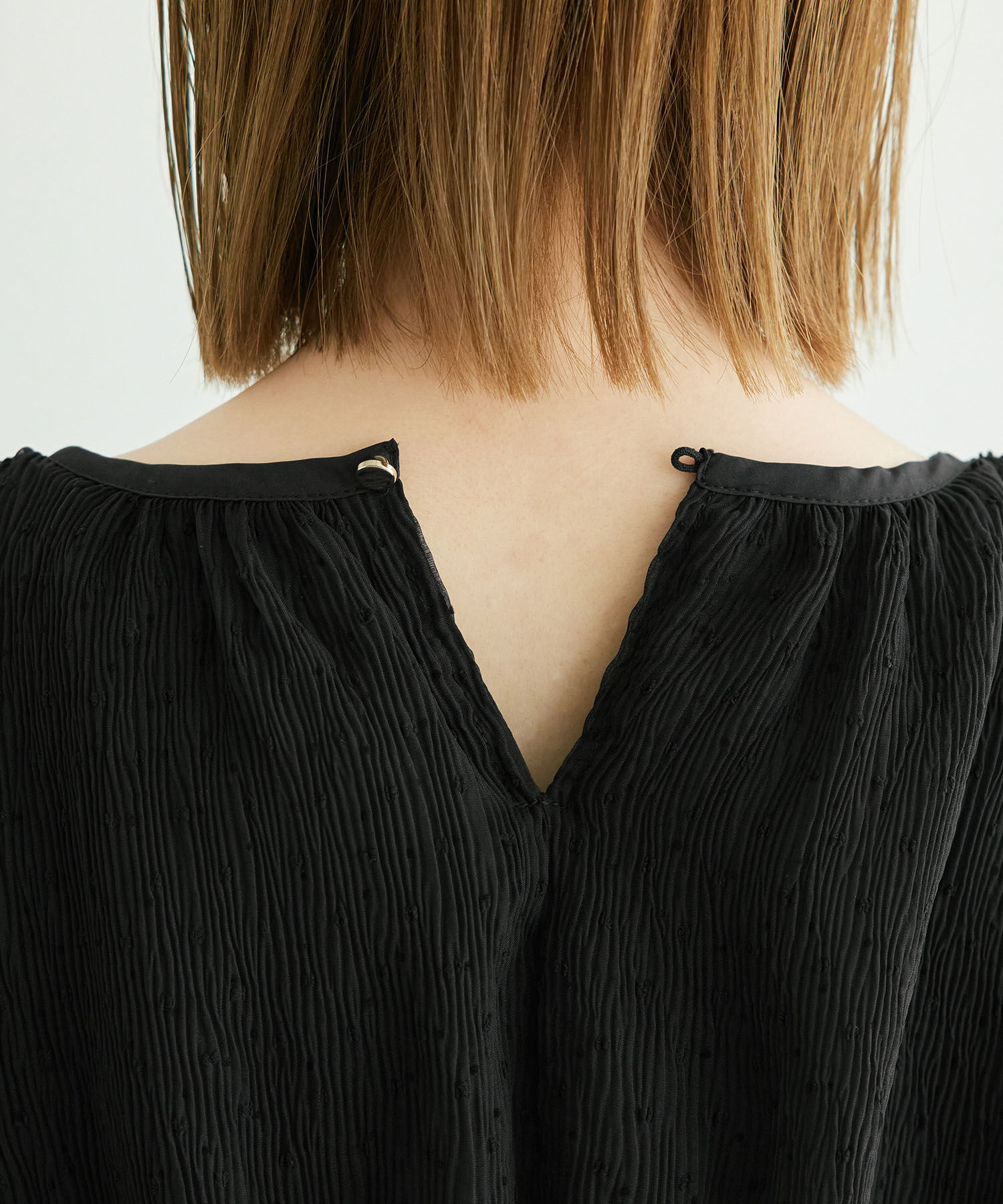 Rope&rsquo;Picnic「シャーリングドットブラウス」|シャツ・ブラウス|