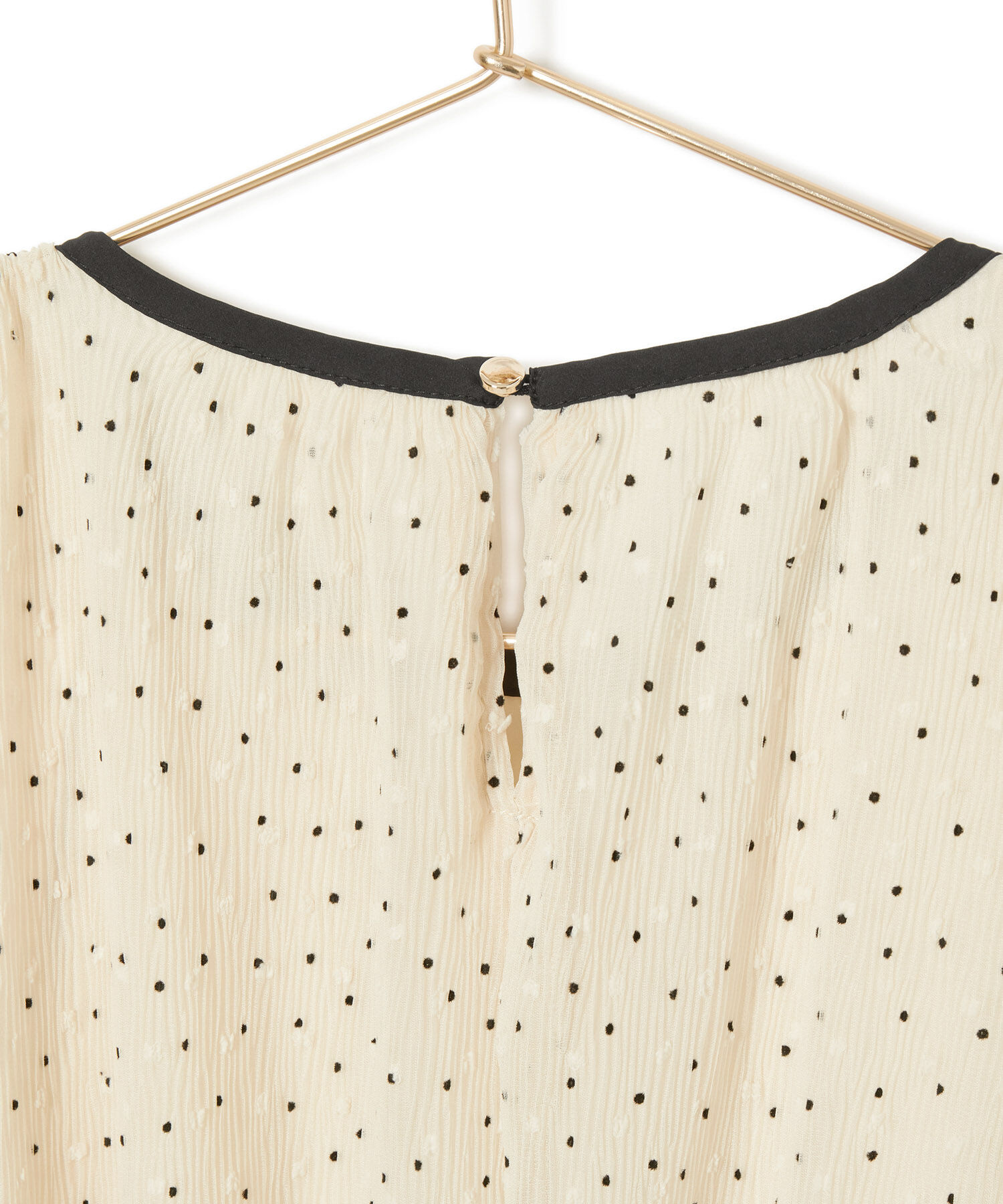 Rope&rsquo;Picnic「シャーリングドットブラウス」|シャツ・ブラウス|