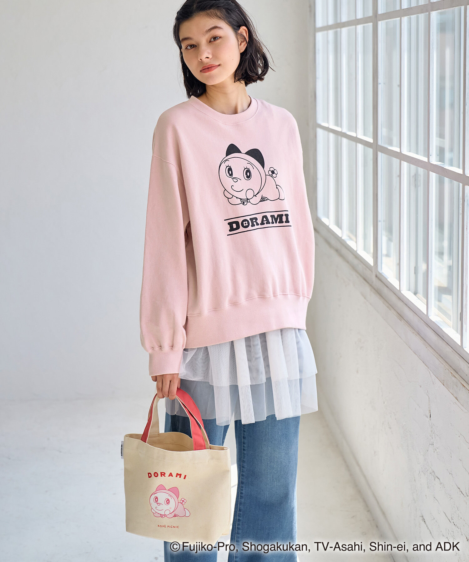 ROPE' PICNIC R「【ドラえもんコレクション】裏毛スウェット」|スウェット・ジャージ|