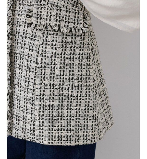 Rope&rsquo;Picnic「ツイードジレ ベスト」|ベスト・ジレ|