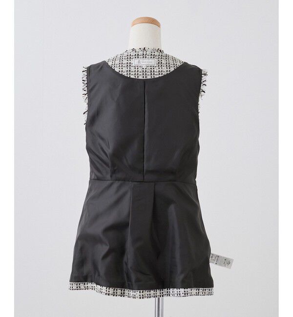 Rope&rsquo;Picnic「ツイードジレ ベスト」|ベスト・ジレ|