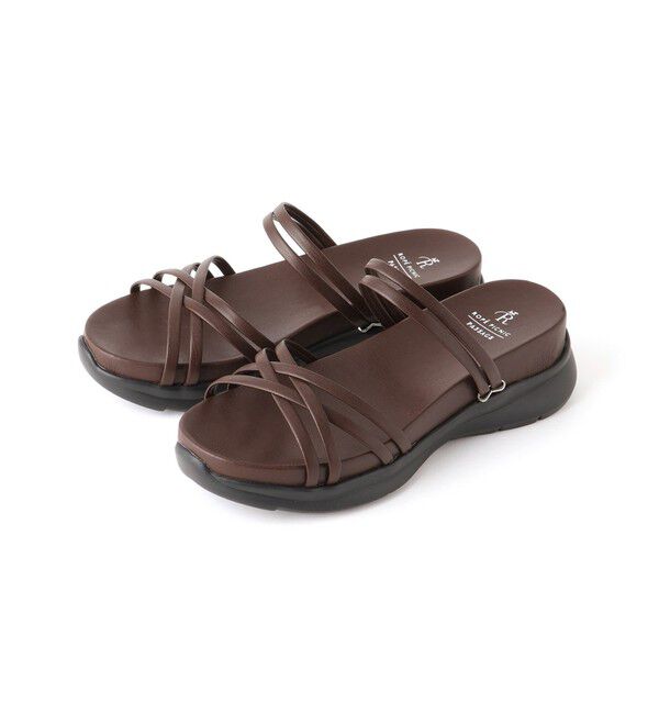 ROPE PICNIC PASSAGE「クロスストリングスライド＆バックスリングサンダル」|サンダル|