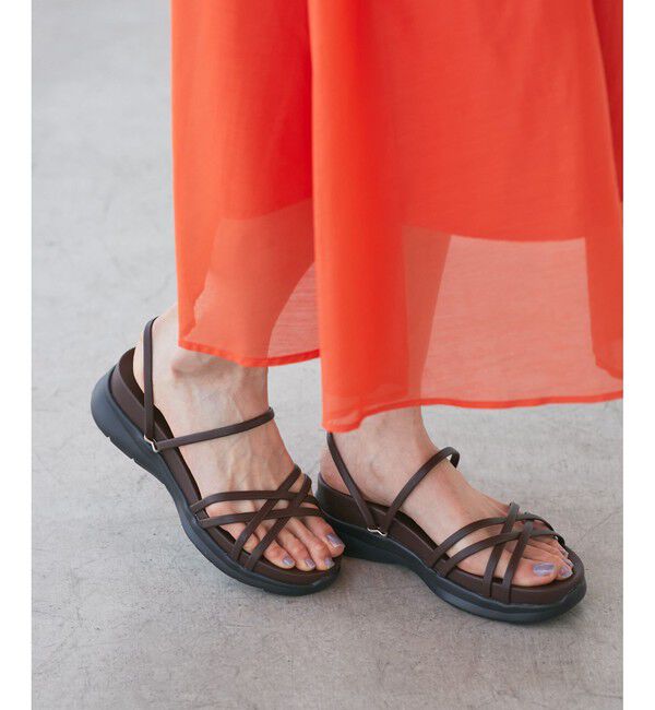 ROPE PICNIC PASSAGE「クロスストリングスライド＆バックスリングサンダル」|サンダル|